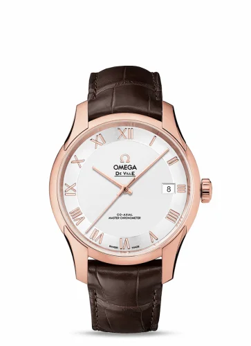 Omega De Ville Hour Vision Master Chronometer Sedna Gold / Silver 433.53.41.21.02.001 (43353412102001)